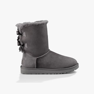 Ugg Bailey Bow II Klassiska Stövlar Dam Grå (873910ZQA)